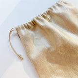 Shoe Bag - Sparkly Linen