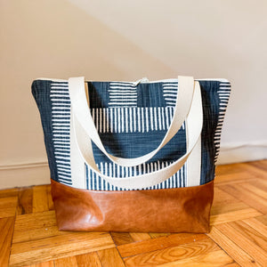 Tote Bag - Bold Striped Lines